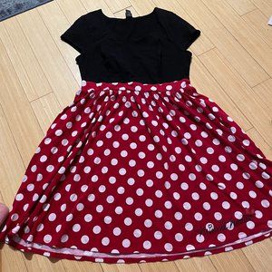 Stretch Knit Minnie Mouse Dress
